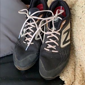 New Balance Metal Baseball Cleats. Well worn.